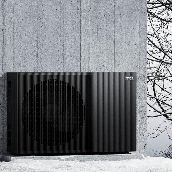 TCL PRO oras-vanduo šilumos siurblys monoblokas THMLd-16S/9FBP-A galia 15.0 kW 4
