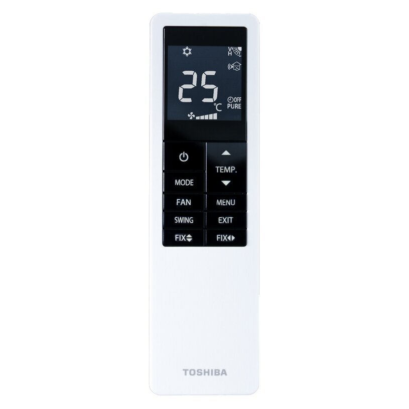 Toshiba Arctic White oras-oras šilumos siurblys RAS-B25S4KVPG-ND komplekte RAS-25S4AVPG-ND 3 Toshiba Arctic White oras-oras šilumos siurblys RAS-B25S4KVPG-ND komplekte RAS-25S4AVPG-ND 3