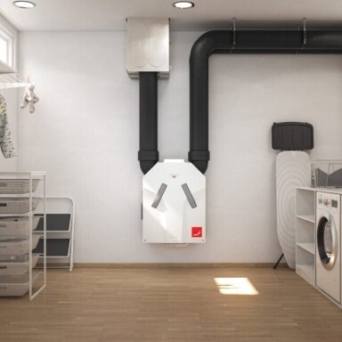 Zehnder ComfoAir Standard 375 HRV rekuperatorius, kairinis 471239610